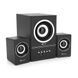 Колонки Kisonli U-2700BT, 5W+2x3W, USB / TF / BT / FM / AUX, с сабвуфером, DC: 5V, Black, BOX, Q16 KISONLI &mdash; фото
