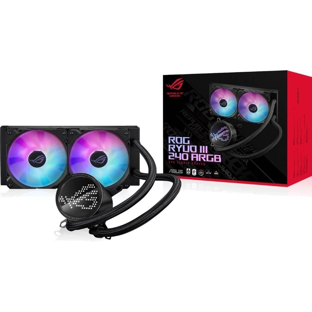 Система водяного охолодження Asus ROG Ryuo III 240 ARGB (90RC00J1-M0UAY0) Asus купити в Україні
