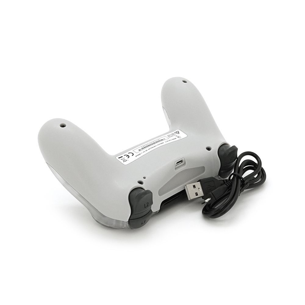 Геймпад Brazzers беспроводной для PS4 Wireless DUALSHOCK 4, разъем для наушников, LED light bar, Transparent gray, 3.7V, 600mAh, Blister-box Brazzers купить в Украине