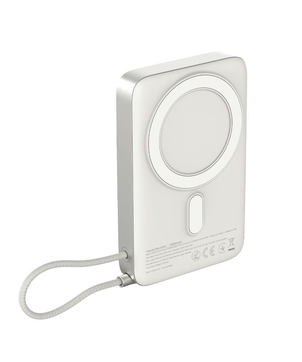 Універсальна мобільна батарея Sigma mobile X-power SI10A8QL-MAG 10000mAh Silver Sigma mobile купити в Україні