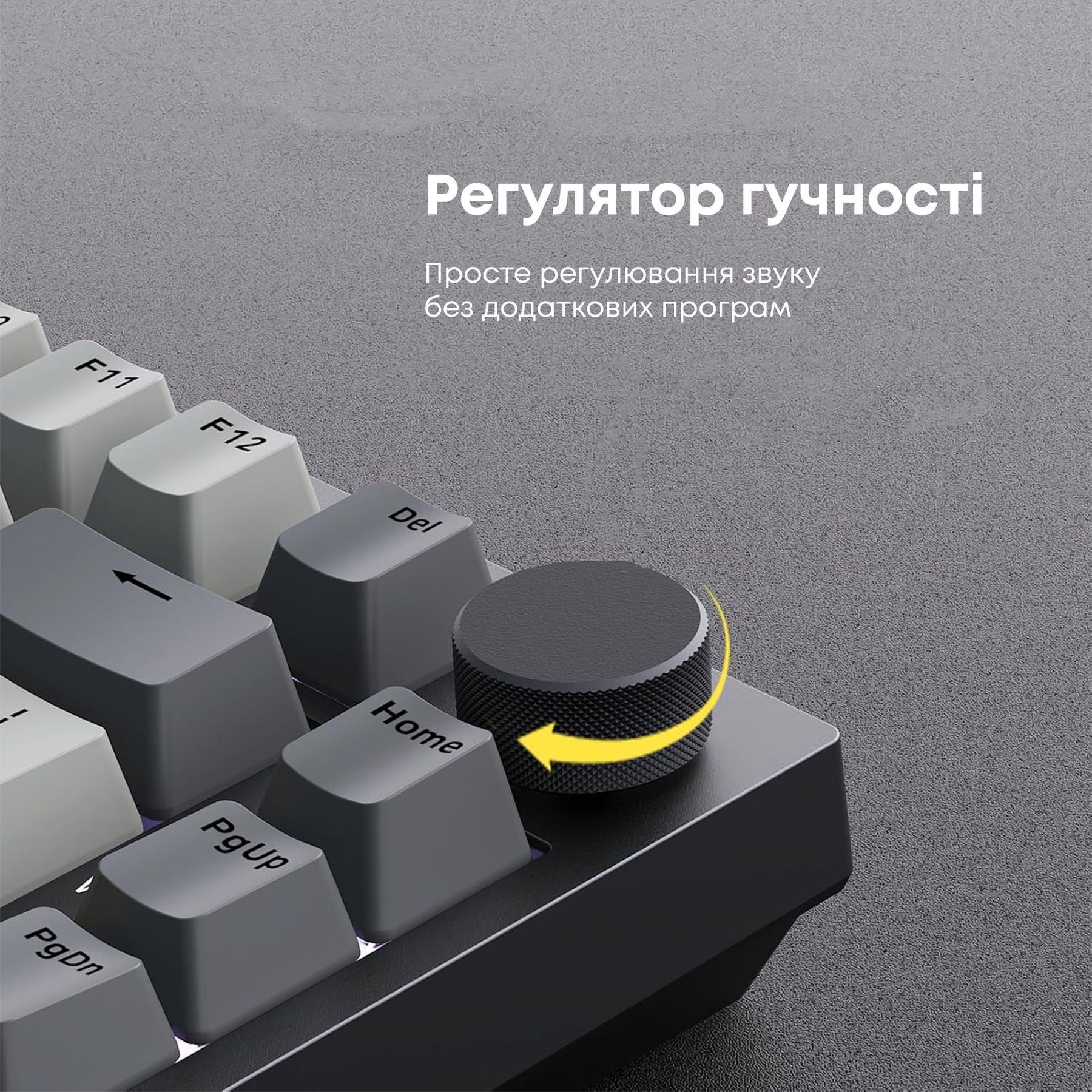 Клавиатура Ajazz AK820 Sea Salt Switch Black USB-C (AK820-SS-BGY) Ajazz купить в Украине