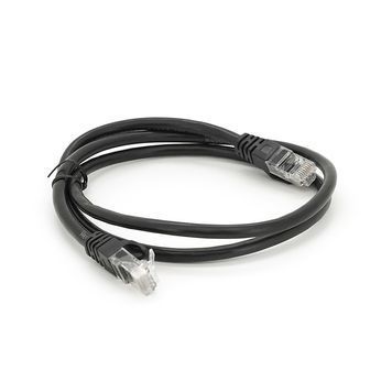Патч-корд литой RITAR, UTP, RJ45, Cat.6, 1m, черный, Cu (медь) Ritar купить в Украине