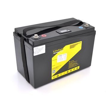 Аккумуляторная батарея LiitoKala LiFePO4 24V(29,2V) 80Ah BMS(10(50) / 100A) с LCD дисплеем (340*180*226mm), 11.5kg LiitoKala купить в Украине
