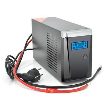 ДБЖ з правильною синусоїдою RITAR RTSW-500 LCD, 12В, під зовнішній АКБ, Q4 (320*132*210) 4,2 кг (260*85*140) Ritar купити в Україні
