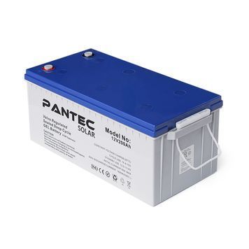Акумуляторна батарея PANTEC 200-12 GEL 12V 200 Ah (522 x 240 x 224), 60.3 kg Grey Q1 / 48 VIA Energy купити в Україні