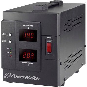 Стабилизатор напряжения PowerWalker AVR-1500/SIV (10120305) PowerWalker купить в Украине