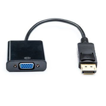 Перехідник Atcom DisplayPort - VGA (M/F), 0.1 м, Black (16851) Atcom купити в Україні