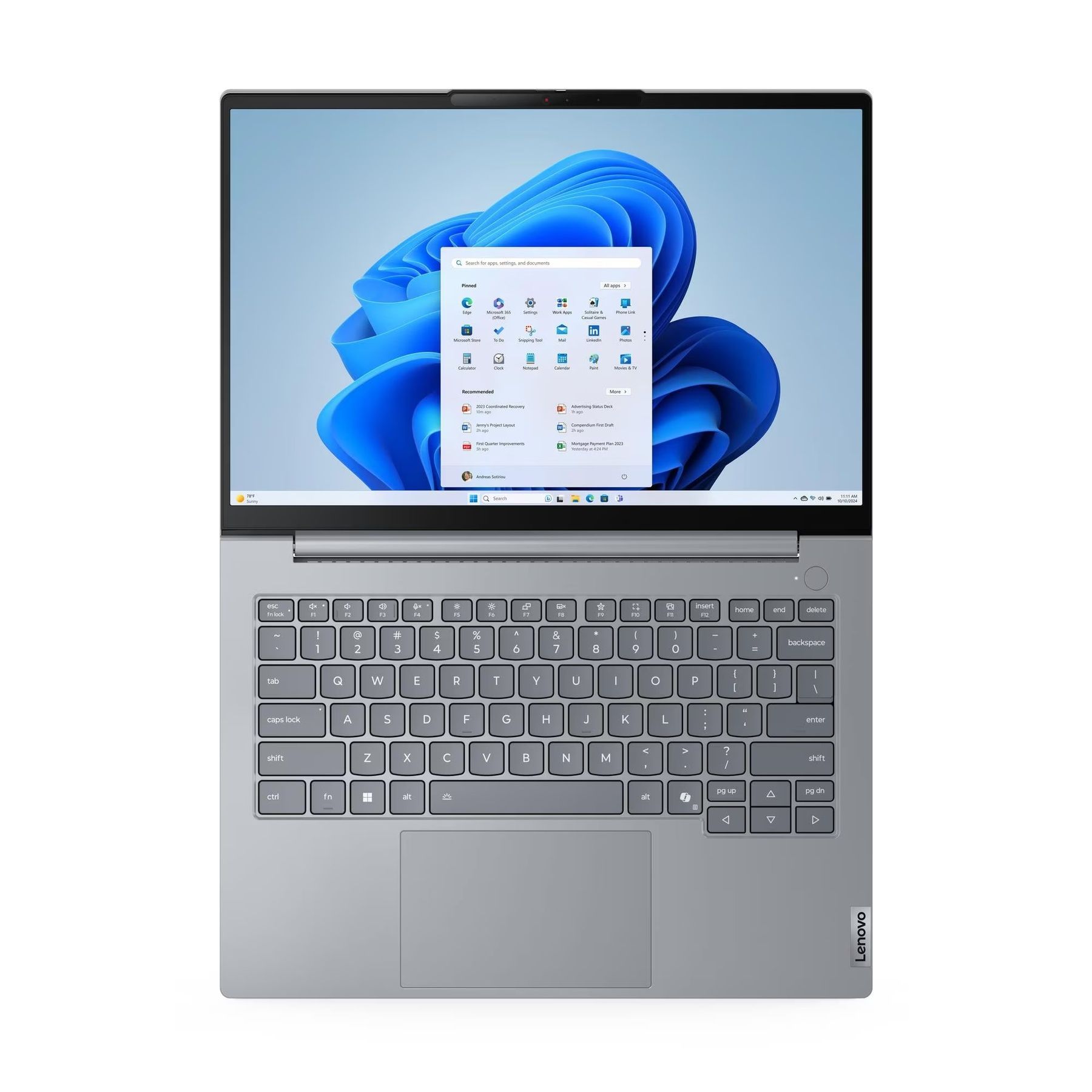 Ноутбук Lenovo ThinkBook 14 G8 IAL (21SJ00P8RA) Arctic Grey Lenovo купить в Украине