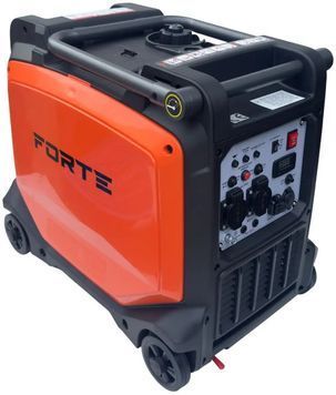 Генератор инверторный БЕНЗИНОВЫЙ FORTE FG6500IE (5 kW), однофазный, 220V, 50Hz, обьем бака 11л, электростарте FORTE купить в Украине
