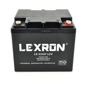 Акумуляторна батарея Lexron LR-12-42 12V 42 Ah (197 x 165 x 172) 14kg JHEMCU купити в Україні