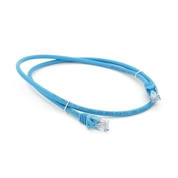 Патч-корд литой RITAR, UTP, RJ45, Cat.6, 1m, синий, Cu (медь) Ritar купить в Украине