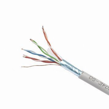 Кабель витая пара Cablexpert FTP (FPC-5004E-SO/100C) CAT5e, одножильная, экранированная фольгой, 100м Cablexpert купить в Украине