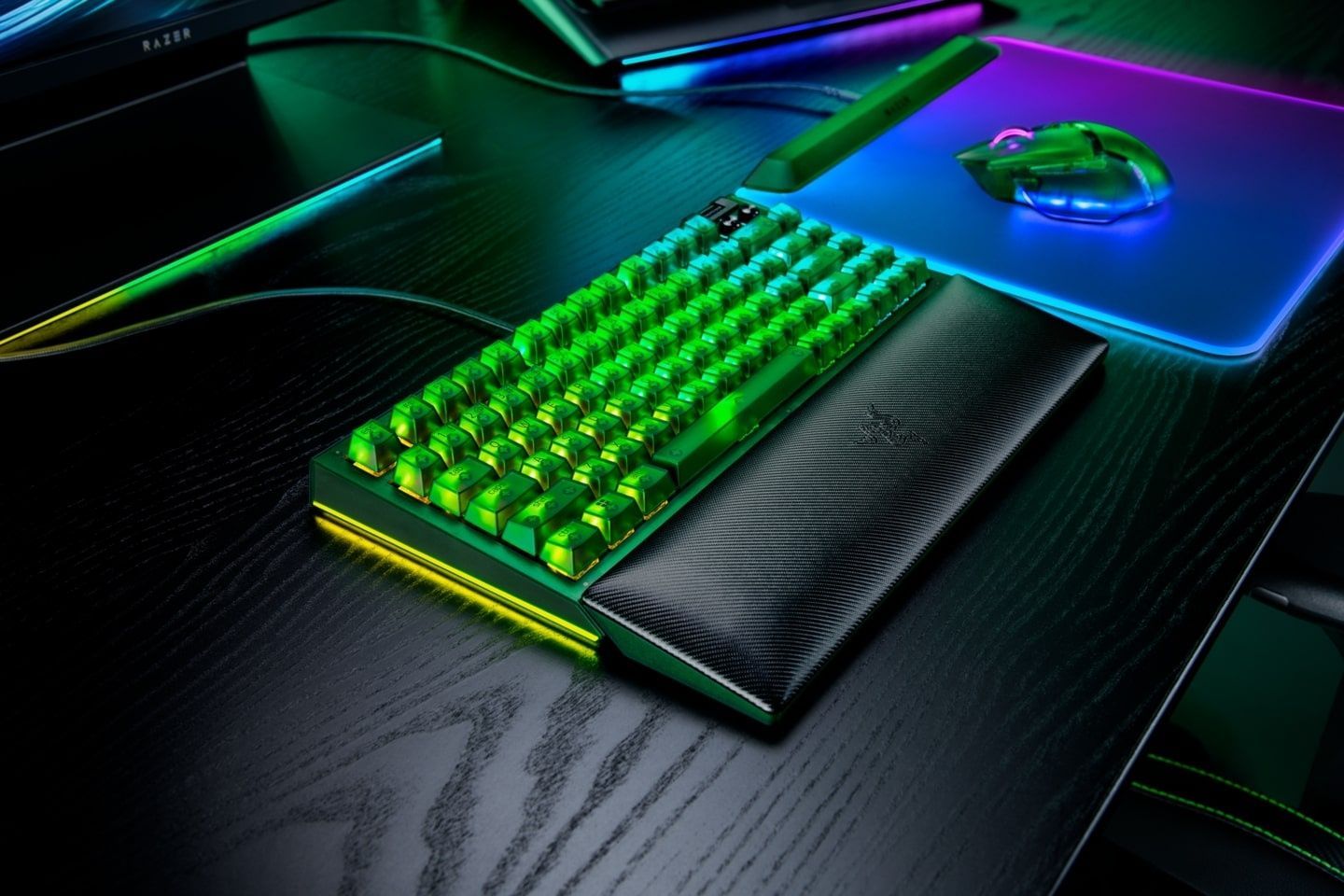 Клавиатура Razer BlackWidow V4 75% Phantom Green (RZ03-05003300-R3M1) Razer купить в Украине