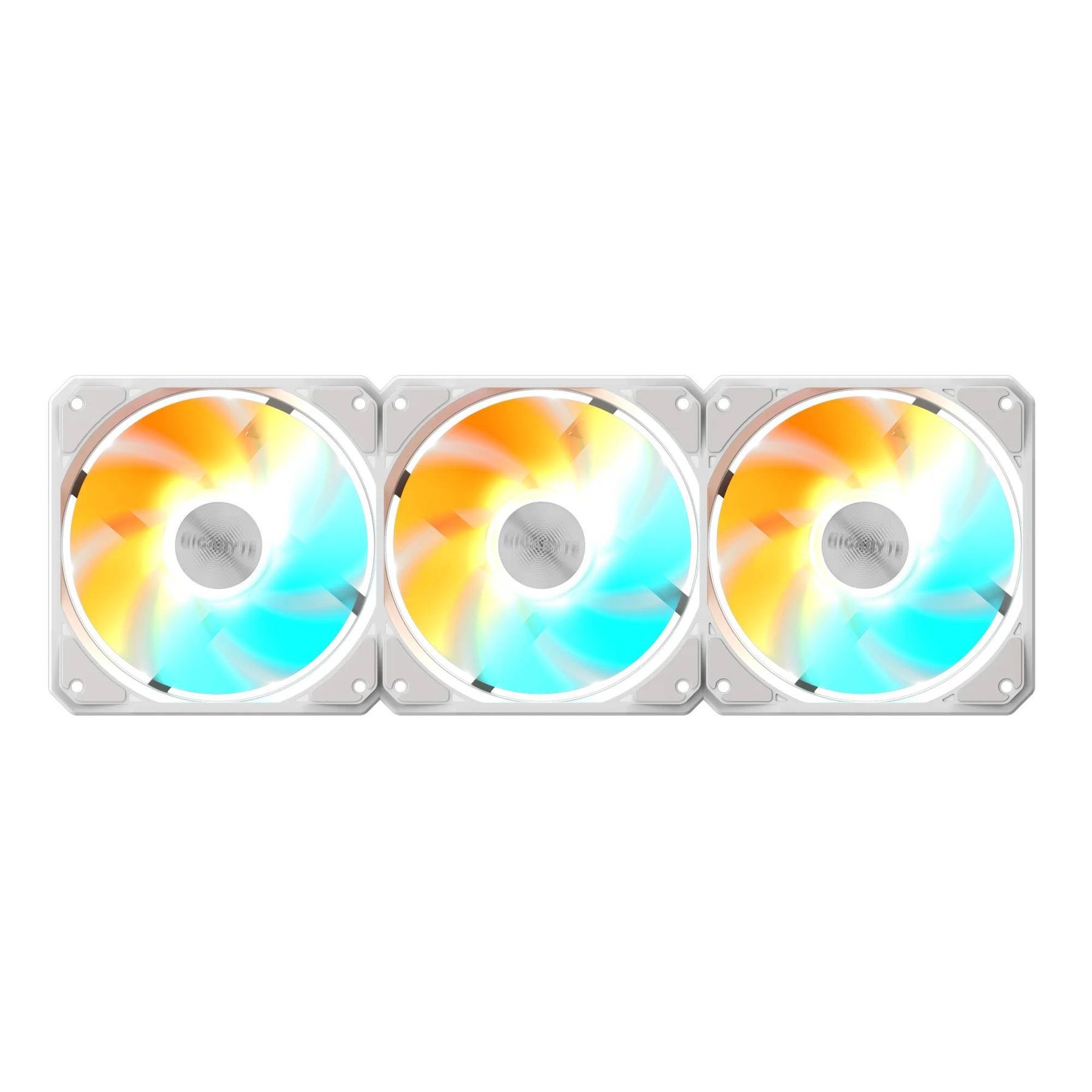 Вентилятор Gigabyte EZ Chain Fan 120 Ice 3-Pack White (GP-GBT EZFAN1203 ICE) Gigabyte купити в Україні