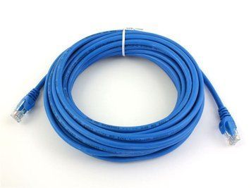 Патч-корд литой, UTP, RJ45, Cat.5e, 15m, синий Atcom купить в Украине