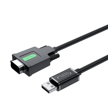 Кабель VEGGIEG V-U401, USB / RS232, PL2303 Chipset, Gray, довжина 1.5м, Box VEGGIEG купити в Україні