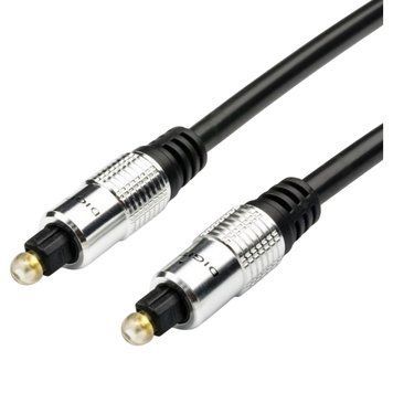 Кабель Atcom Toslink - Toslink (M/M), 3 м, Black (10704) пакет Atcom купить в Украине