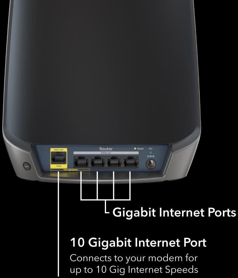 WiFi Mesh-система Netgear Orbi RBK862SB 2-pack Netgear купити в Україні