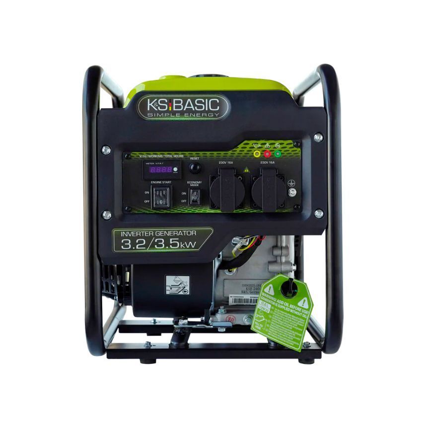Генератор інверторний БЕНЗИНОВИЙ Konner&amp;Sohnen KSB 35i, 3.2kW (3.5kW), однофазний, 220V, 50Hz, об'єм 7.5л Konner&amp;Sohnen купити в Україні
