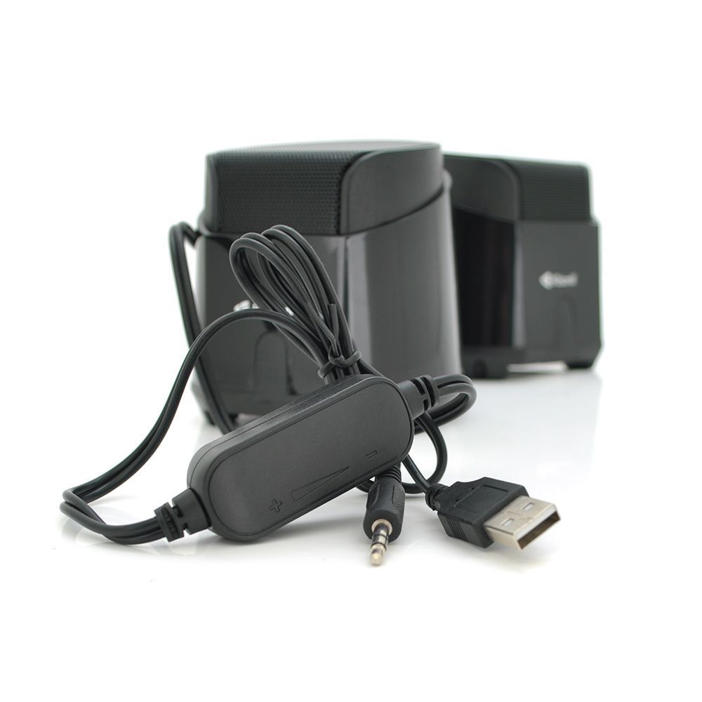 Колонки 2.0 Kisonli K500, для ПК і ноутбука, USB + 3.5mm, 2x3.5W, 20Hz- 20KHz, Black, BOX, Q50 KISONLI купити в Україні