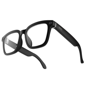 Розумні окуляри E17 AI Smart Shooting Glasses 8-MEGA Pixel, Bluetooth, Black, 150,6*150,5*51,3 мм, 42g. clear, Box XO купити в Україні