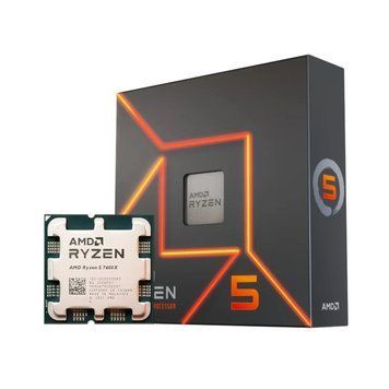 Процесор AMD Ryzen 5 7600X (6C/12T, 4.7-5.3GHz,32MB,105W,AM5) BOX (100-100000593WOF) AMD купить в Украине