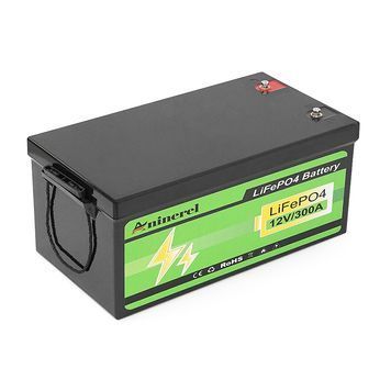 Акумуляторна батарея ANENJI ANJ-12V-300AH-PX LiFePO4 12,8V 304Ah, 3.84kWh, BMS150A@4S, 6000 cycles, 522x268x220, 26kg Lightwell купити в Україні