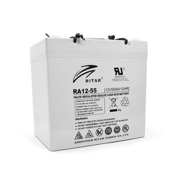 Акумуляторна батарея AGM RITAR RA12-55, Gray Case, 12V 55.0Ah ( 229 x 138 x 211 (216) ) Q1 Ritar купити в Україні