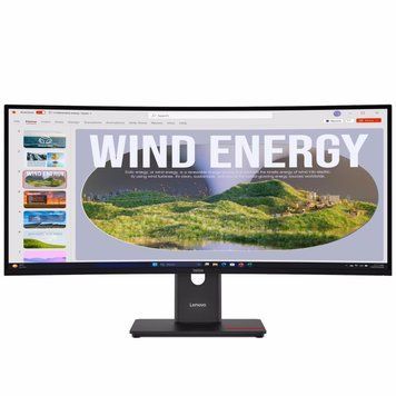 Монитор Lenovo 34" ThinkVision T34wd-40 (64AEGAT1UA) VA Black 120Hz Lenovo купить в Украине
