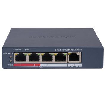 Комутатор Hikvision DS-3E1105P-EI/V2 POE Hikvision купити в Україні
