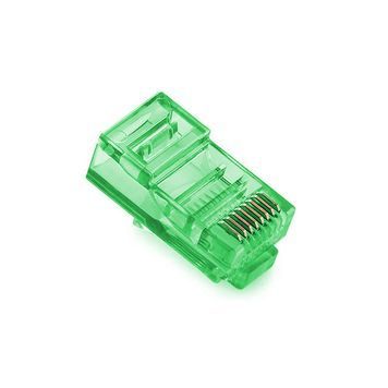 Коннектор Merlion RJ-45 8P8C UTP Cat-5 (100 шт / уп.) Q100 Green MERLION купить в Украине