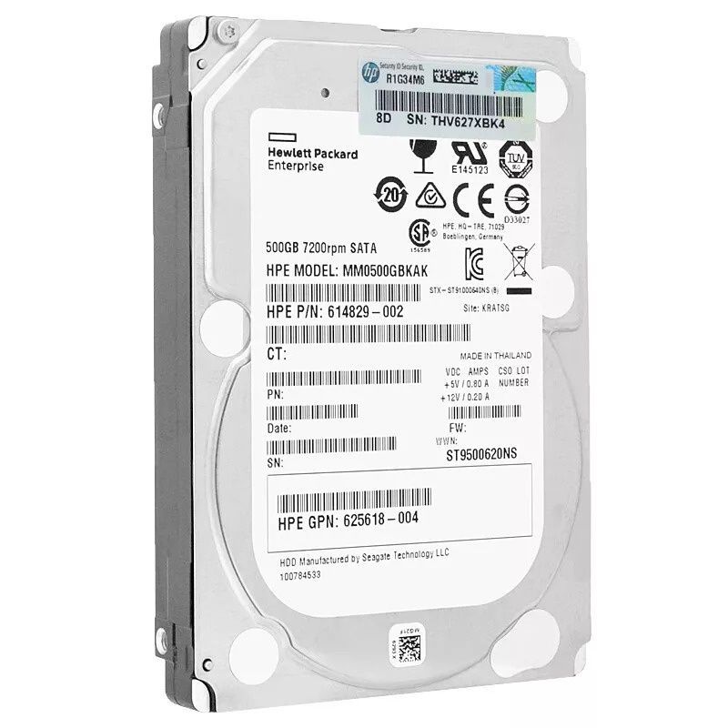 Накопичувач HDD SATA 500GB HP 7200rpm 64MB (MM0500GBKAK) з перехідником на 3.5 дюйми HP купити в Україні