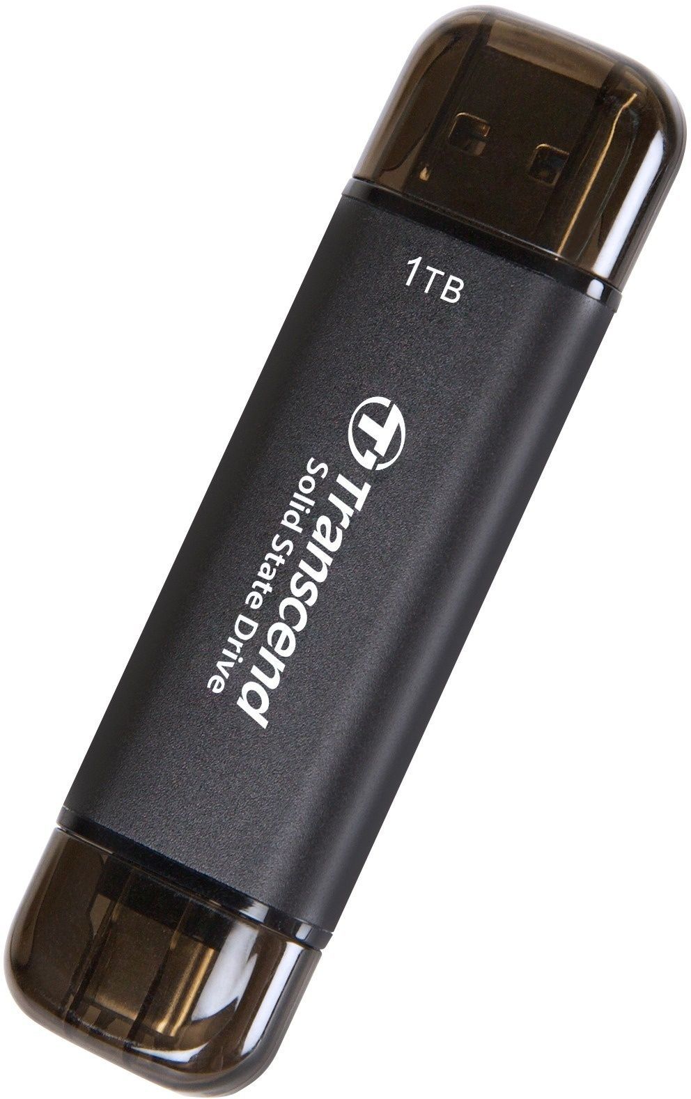Накопитель внешний SSD USB 3.1 Gen 2 Type-A/Type-C 1TB Transcend ESD310 Black (TS1TESD310C) Transcend купить в Украине