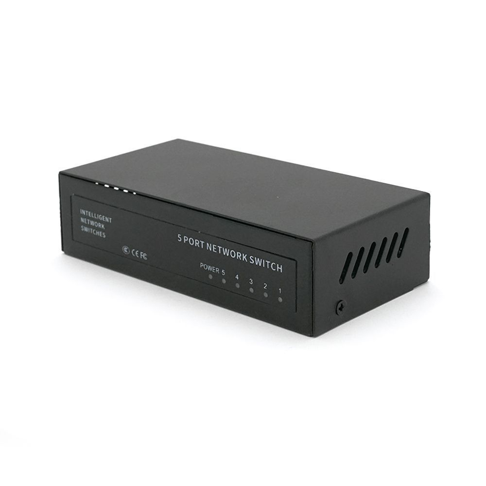 POE коммутатор Merlion 4 POE 10 / 100+1 RJ45 10 / 100 внешний блок питания 52V 0,92A MERLION купить в Украине