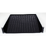 Полиця консольна 19" 2U 450мм, чорна Voltronic купить в Украине