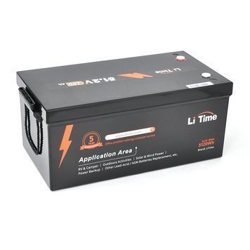 Акумулятор Li-TIME LiFePO4 BASIC 51,2V 100Ah 5120Wh(100 / 100A), заряд 57.6В / 12А, (520 x 269 x 220мм) , 36.4kg, Q1 Li-TIME купити в Україні