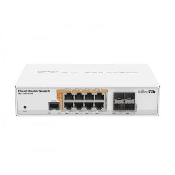 Комутатор MikroTik CRS112-8P-4S-IN MikroTik купити в Україні