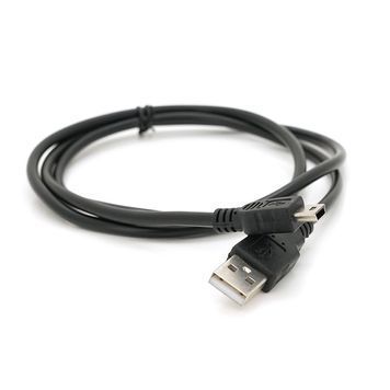 Кабель USB 2.0 AM / Mini USB (5 pin) пакет, довжина 0,8 м. Voltronic купити в Україні