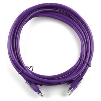 Патч-корд литий RITAR, UTP, RJ45, Cat.5e, 1,5m, фіолетовий, Cu (мідь) Ritar купити в Україні