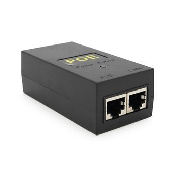 POE інжектор 12V 2A (24Вт) з портами Ethernet 10 / 100 Мбіт / с + кабель живлення 1,0м Voltronic купити в Україні