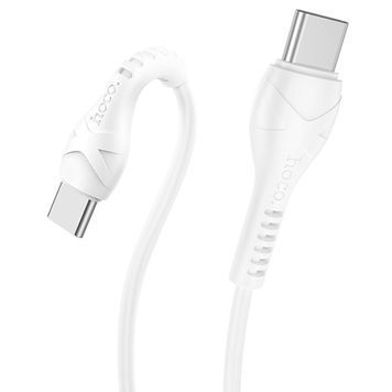 Кабель Hoco X37, Type-C-Type-C, 60W, White, довжина 0.5м, BOX HOCO купити в Україні