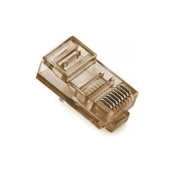 Коннектор Merlion RJ-45 8P8C UTP Cat-5 (100 шт / уп.) Q100 Brown MERLION купить в Украине