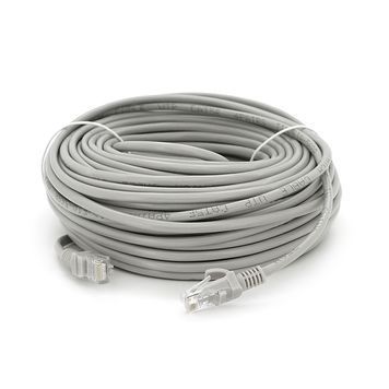 Патч-корд литой RITAR, CCA, UTP, RJ45, Cat.5e, 25m, серый Q50 Ritar купить в Украине