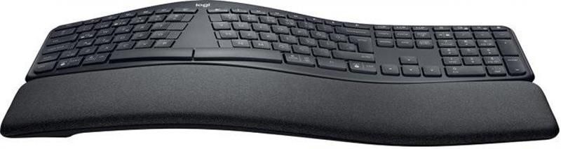 Клавіатура бездротова Logitech Ergo K860 Bluetooth/Wireless UA Black (920-010108) Logitech купити в Україні