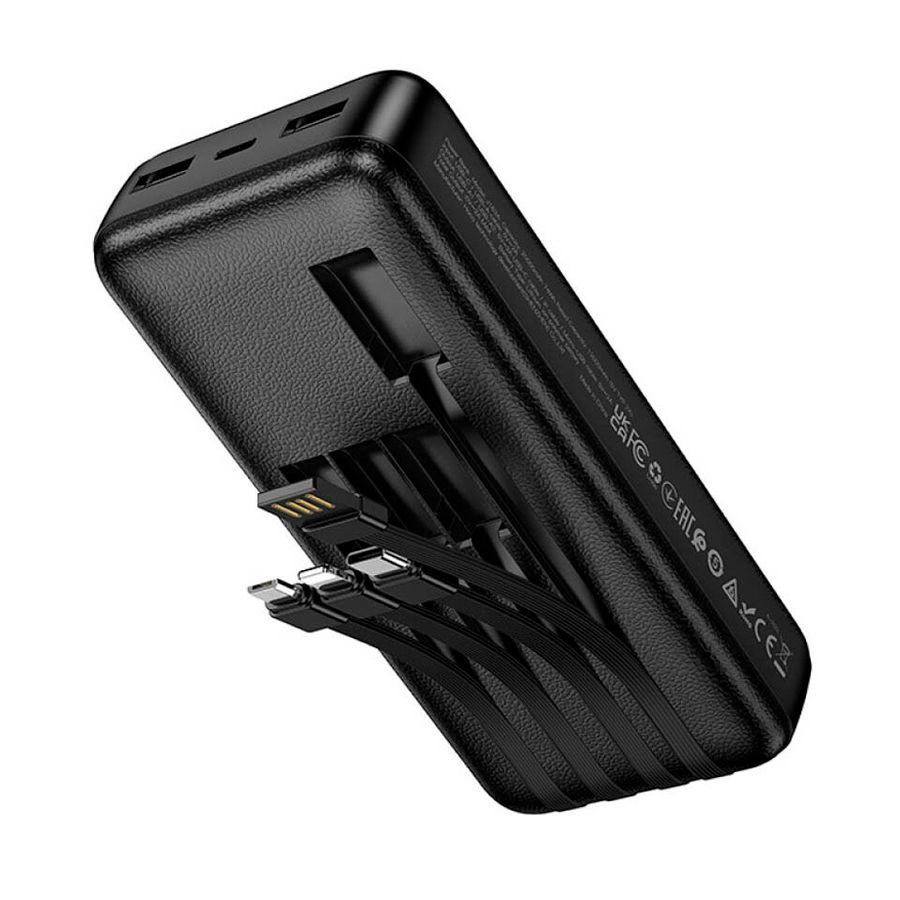 Power Bank HOCO J165B 30000mAh, Black, 0.660kg HOCO купить в Украине