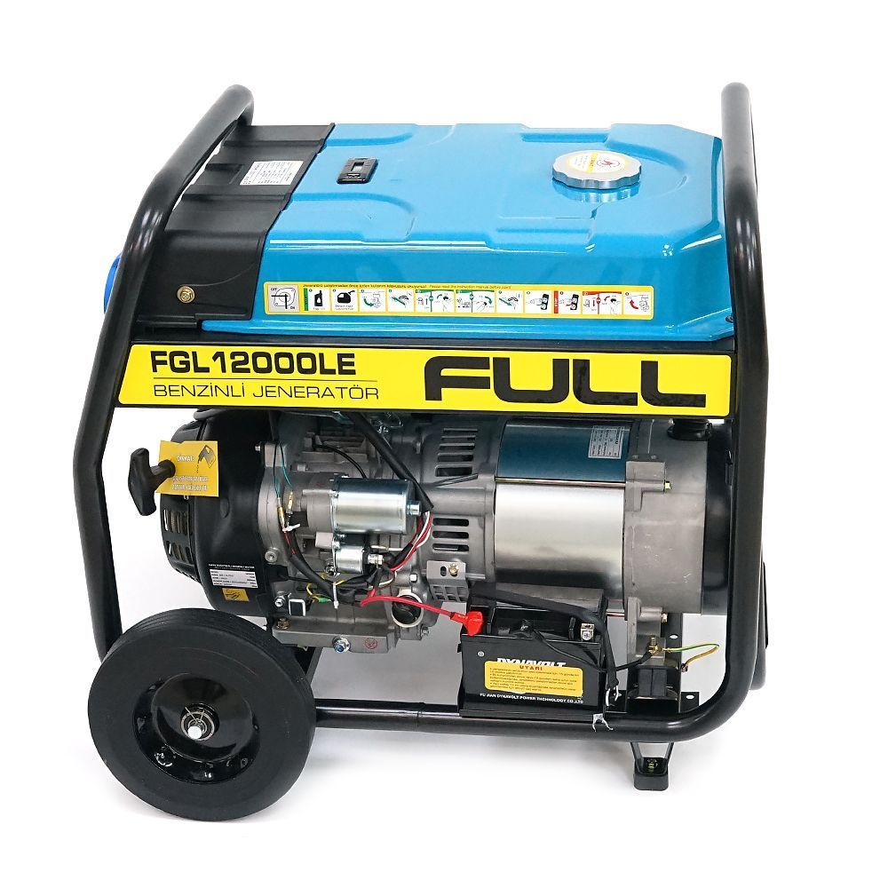 Генератор бензиновий FGL 12000LE, однофазний 230V, 50Hz, 12KVA FULL купити в Україні