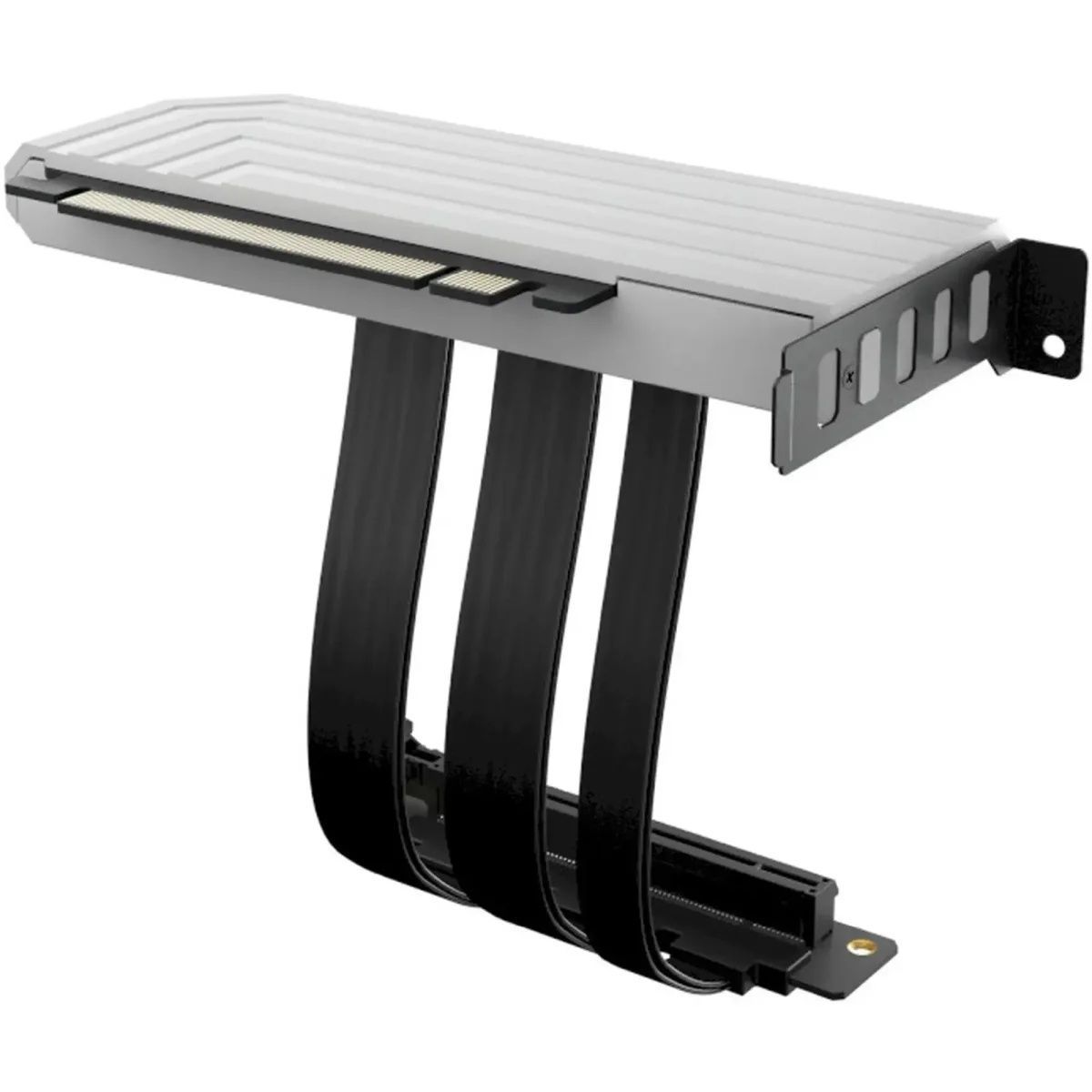 Райзер Hyte PCIE 4.0 Luxury Riser Cable 200mm White (CA-Y101-PCIE Riser Cable-white) HYTE купить в Украине