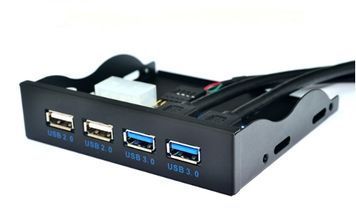 Контролер в відсік 3,5 "2xUSB3.0 + 2xUSB2,0, 4 порту, 20pin to 2 port USB 3.0 Voltronic купити в Україні
