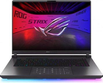 ASUS ROG Strix G16 G615LP (G615LP-XS97) Eclipse Gray (16 / IPS / 2560x1600 / 240Hz / Intel Core Ultra 9 275HX / 32GB RAM / 2TB SSD / RTX 5070 / Windows11 Pro) Asus купить в Украине