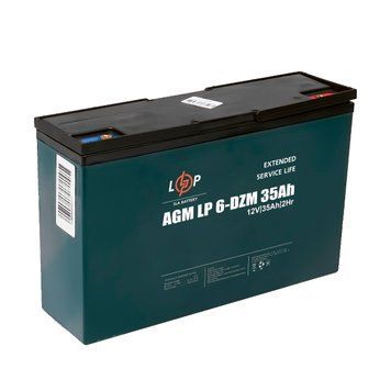 Акумуляторна батарея LogicPower LP 12V 35AH (6-DZM-35) AGM LogicPower купити в Україні